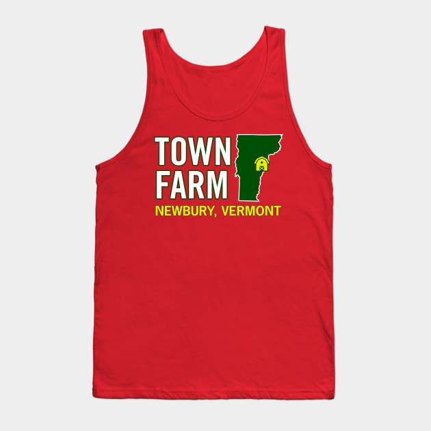 Town Farm Newbury, Vermont Tank Top by cddigger